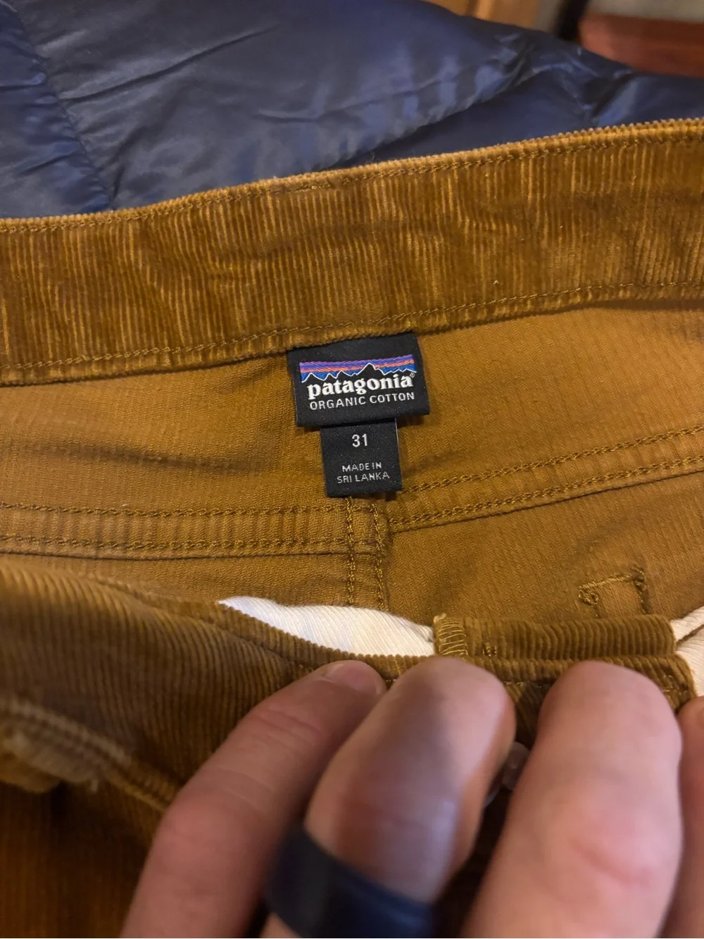 Patagonia Men's Corduroy Pants in Warm Caramel